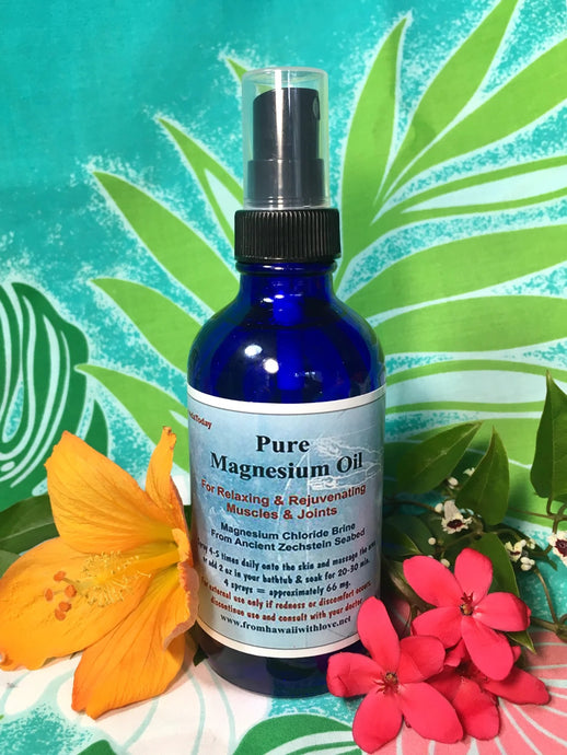 Benefits of Pure Magnesium Oil Spray