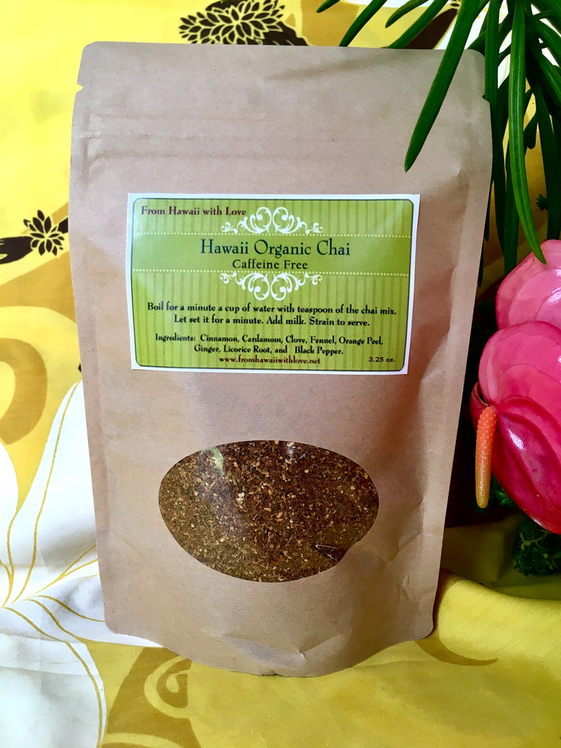 Chai Herbal Tea - Organic & Caffeine Free