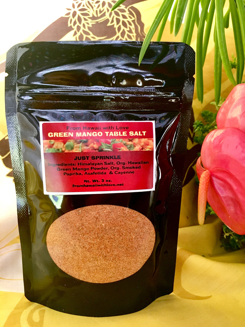 Gourmet Green Mango Table Salt